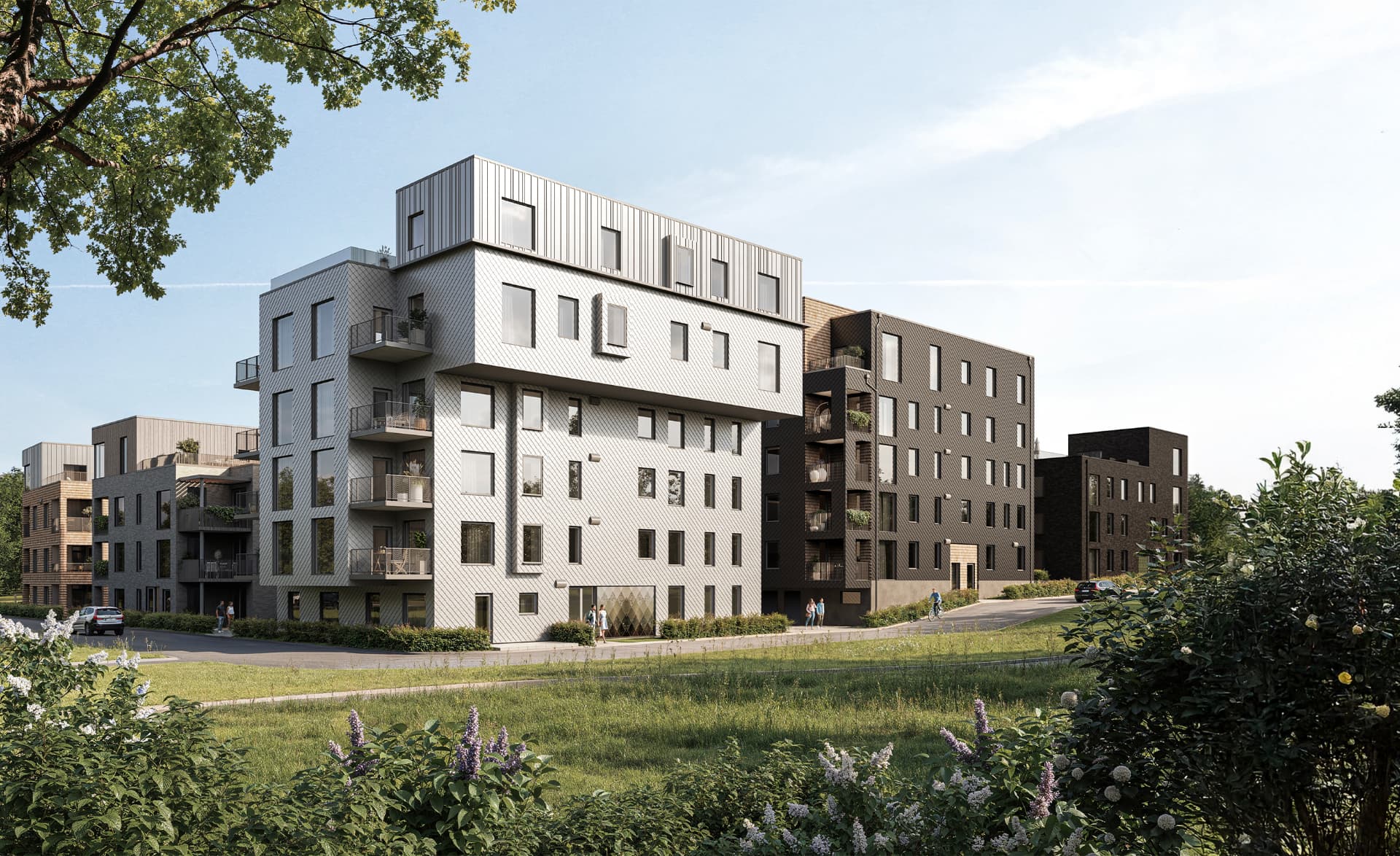 Brf Fridnäs – Vy 3 med valbara bostäder