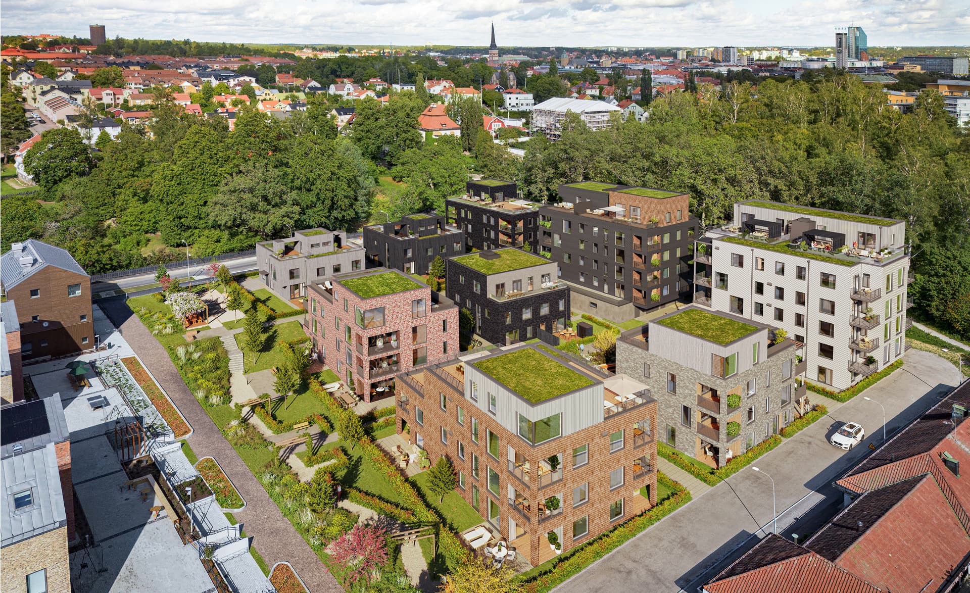 Brf Fridnäs – Vy 2 med valbara bostäder